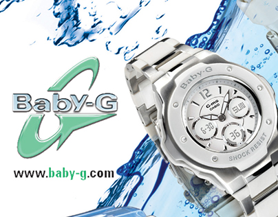Casio Baby-G Watches Retail Ad