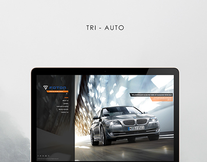 Web Design for Tri Auto
