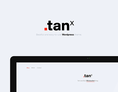 TANx | Beautiful & Free - Blog Wordpress Theme
