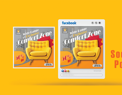 Social Media Post Design (Furniture Post)
