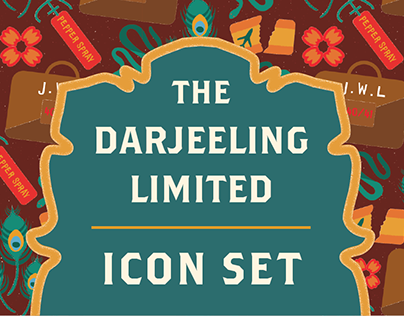 The Darjeeling Limited Icon Set