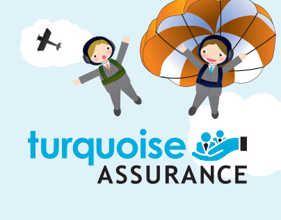 Turquoise Assurance | Web Design & Illustration