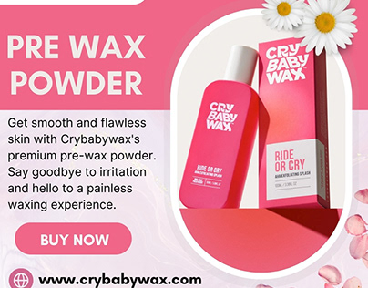 Pre wax powder-Crybabywax