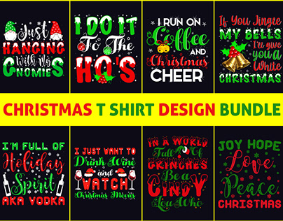 Best Christmas T Shirt Design Bundle 10