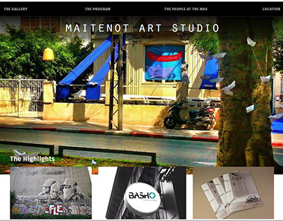 THE MAS website Maitenot Art Studio
