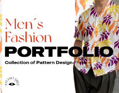 PORTFOLIO. Textil Pattern Design for Men's Fashion.