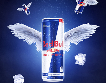 Red Bull Ad Design