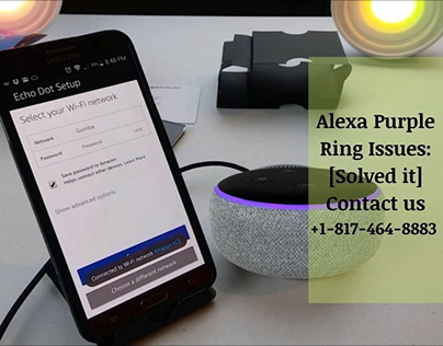 Alexa Purple Ring Issues: [Solved it]