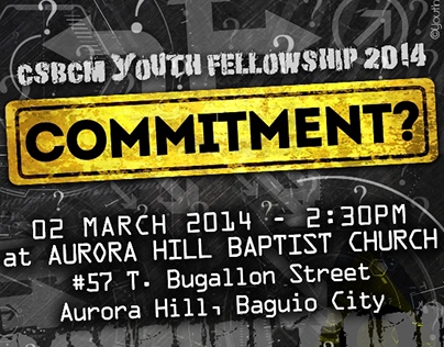 CSBCM Youth Fellowship 2014 - Commitment