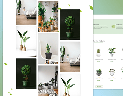 Gardenia- Tree eCommerce Figma Free Template