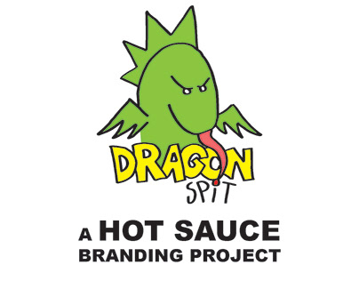 DRAGON SPIT - A Hot Sauce Branding Project