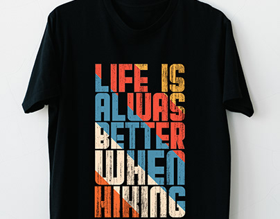 Typography T shirt design