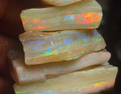 Mens Australian Opal Rings