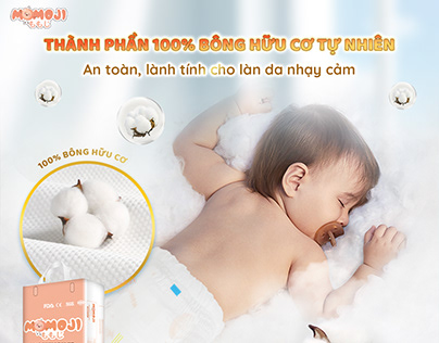 Baby diapers Social Media Creatives