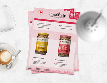 FirstMate Pet Foods - Collateral material