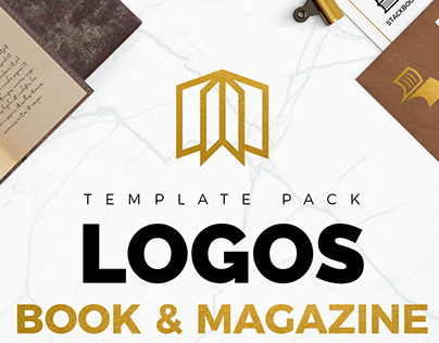 Download 20 Logos & Magazine Logo Template Pack