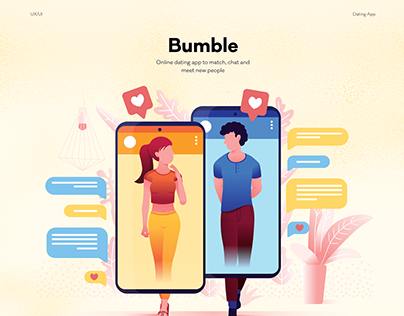 Bumble Dating App - UX/UI Concept Project