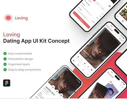Loving - Dating App UI Kit