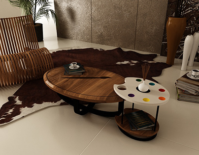 'Picasso' coffee table Design By Ersin Uçar