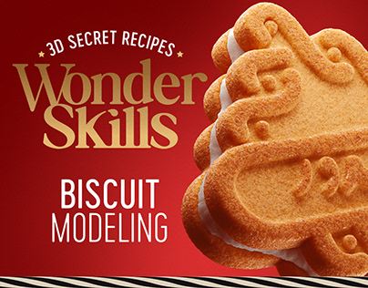 3D Biscuit • Modeling (VIDEO)