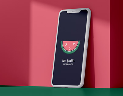 Watermelon Splash Screen | UI/UX Design