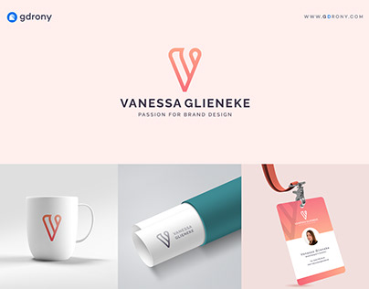 Vanessa Glieneke Personal Branding Logo Design