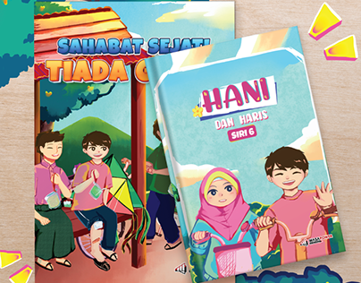 Hani dan Haris ( Children Illustration book concept )