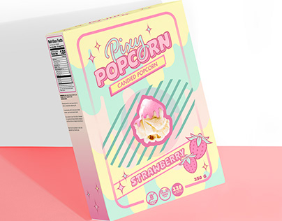 Pixy Popcorn - Packaging Design Project
