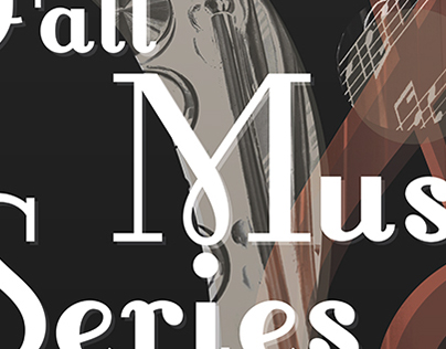 Fall Music Series Poster