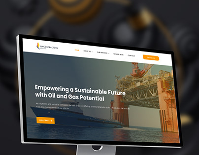 Website Design Oil and Gas Company
