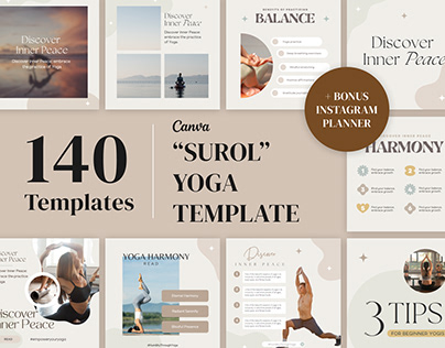 Coach Instagram Templates for Canva