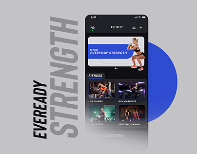 Project thumbnail - Fitness App Design