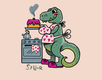 Otto likes to cook