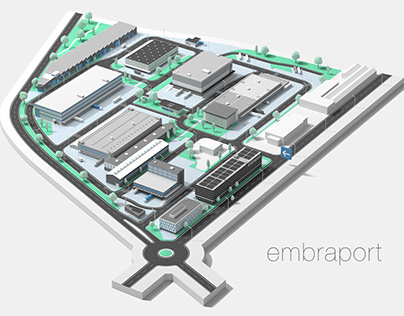 3d visualization Embraport