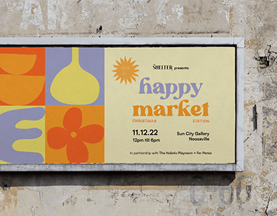 Project thumbnail - Happy Market - Event Flyer
