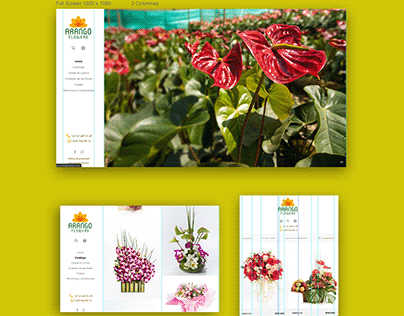 Arango Flowers Website Shopify