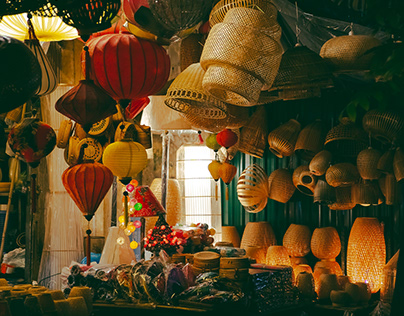Lanterns on Mid-autumn Festival