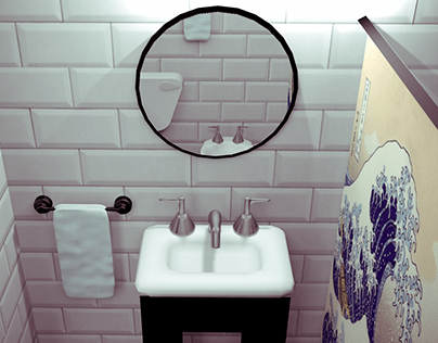 My Bathroom (3D Studio Max)