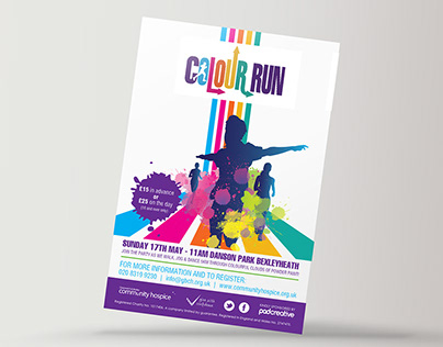 GBCH Colour Run Event Branding