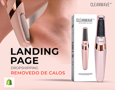 Landing Page CleanWave - Dropshipping
