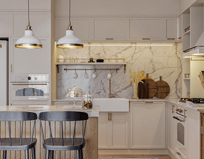 Culinary Chic: Tradition and Modernity Kitchen Design
