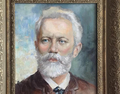 Portrait of P.I. Tchaikovsky