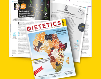 Redesign of Dietetics Today magazine