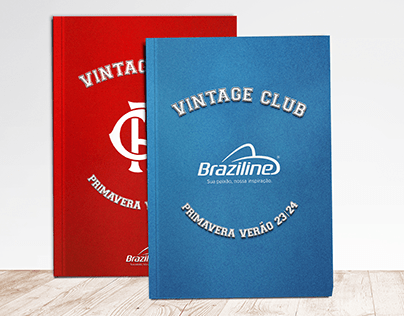Catálogo - Coleção Vintage Club - Identidade Visual