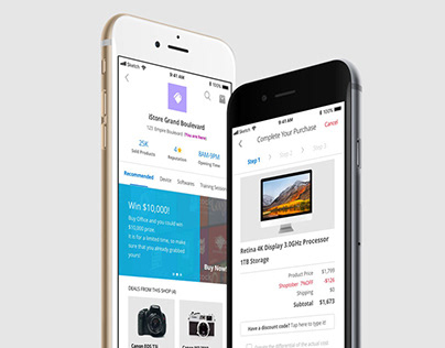 Groceree - Retail Shop App User Experience Design