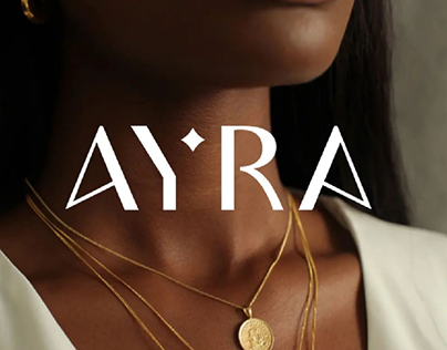Logo identity - AYRA Gold - Diamonds