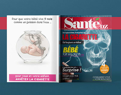 SanteDZ Health Magazine Artistic Direction