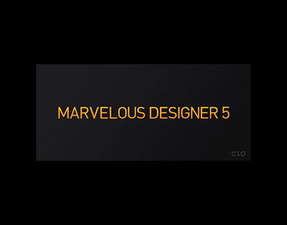 Poject Marvelous Designer .
