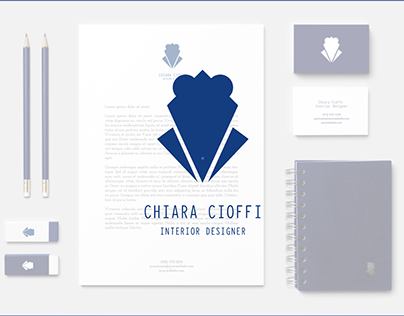 Cioffi interior designer - logo design