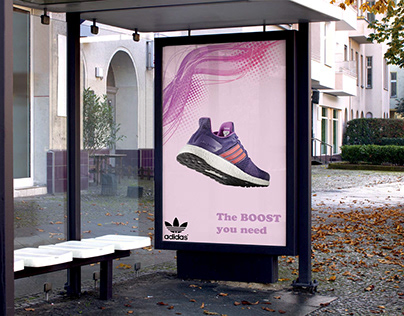 Adidas Boost Bus Stop Ad